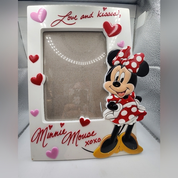 Minnie Mouse Love and Kisses Photo Frame - Picture 1 of 6